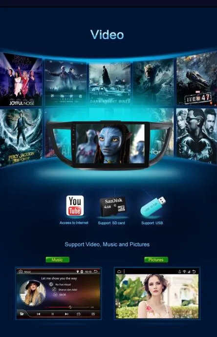 original android multimedija honda crv 2012 - 2016 - slika 11