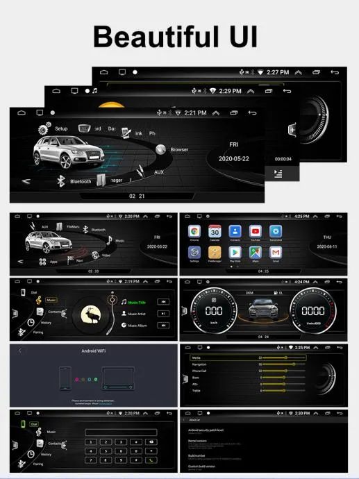 original android za audi q5 2009-2017 multimedija navigacija + kamera - slika 15