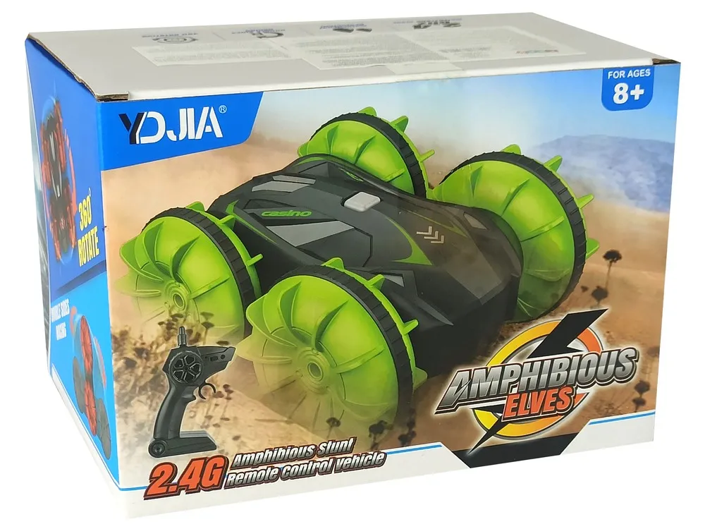 amphibious double-sided remote controlled green 2.4g - slika 4
