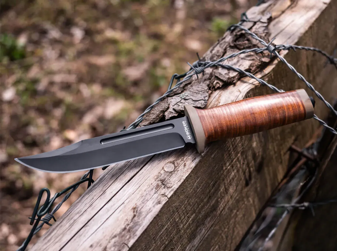 boker nož magnum ranger field bowie - slika 7