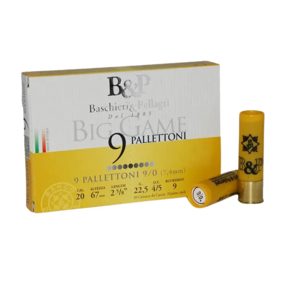 B&P lovna patrona 20/70 BIG GAME 7,4mm 9/0 - Poreč