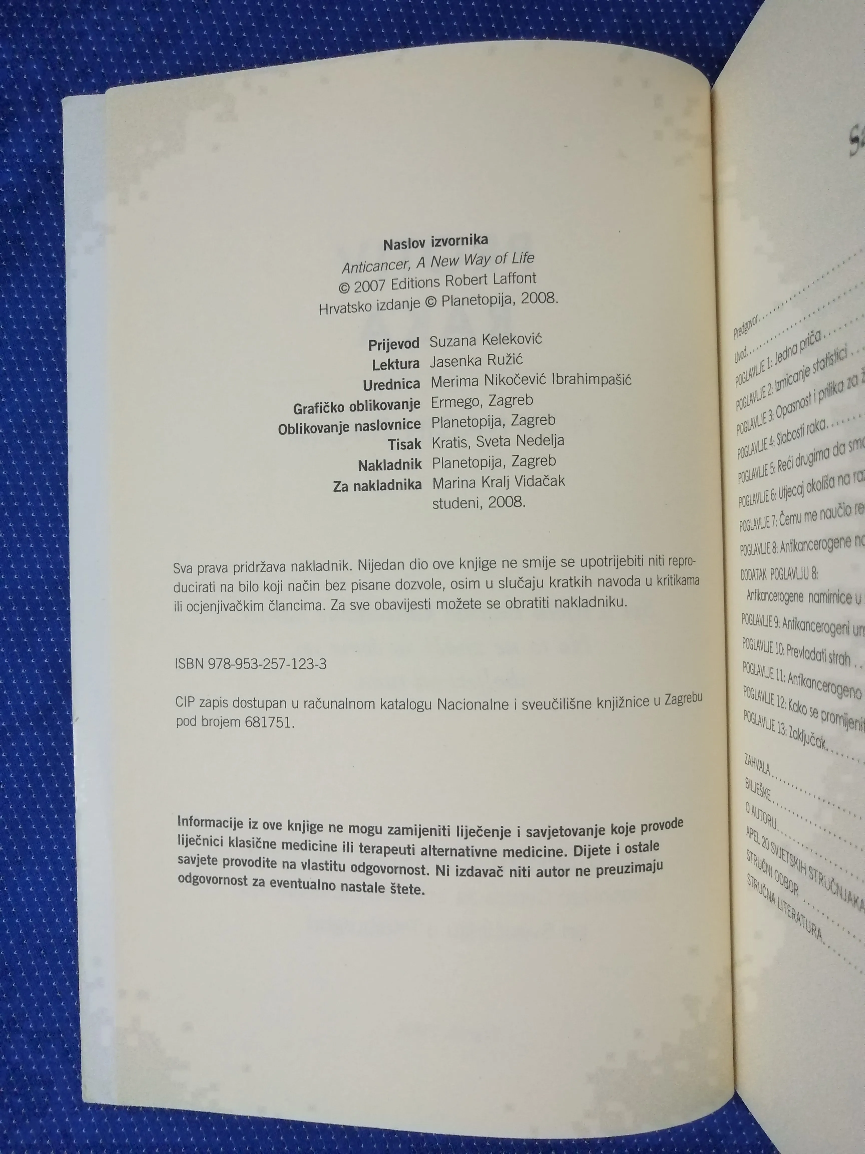 opis oglasa david servan-schreiber – protiv raka - slika 3