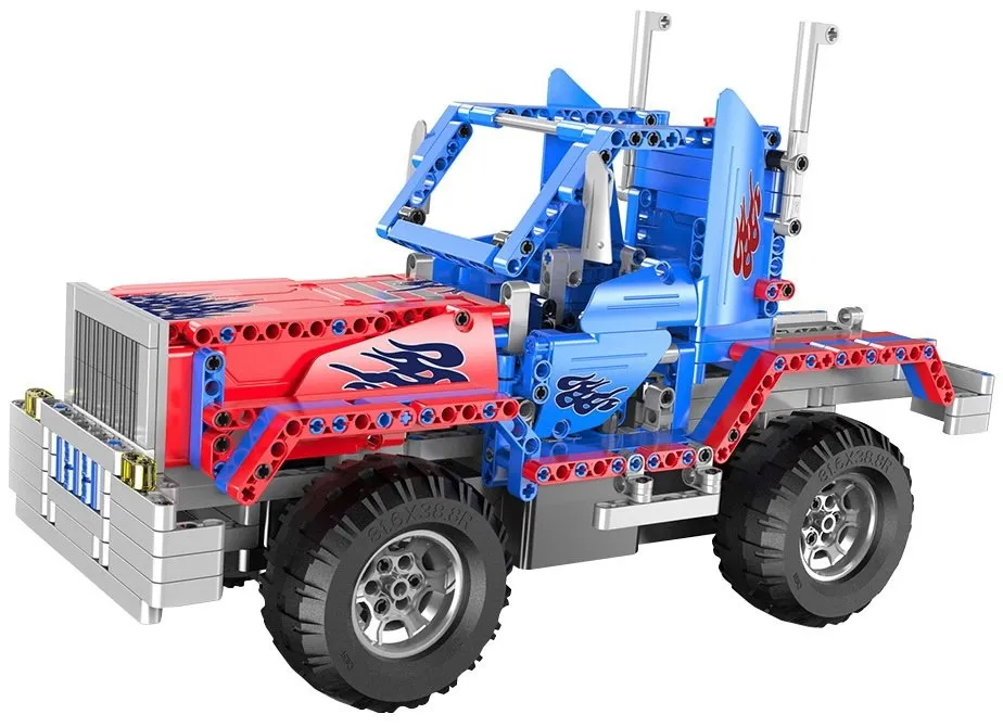 auto na daljinsko upravljanje r/c car truck red ee - slika 2
