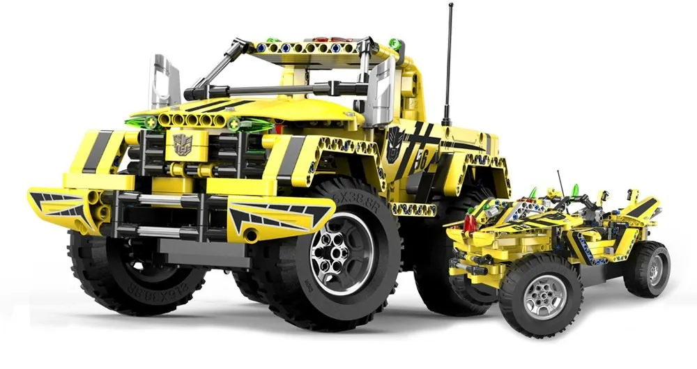 auto na daljinsko upravljanje r/c off-road - žuti - slika 2