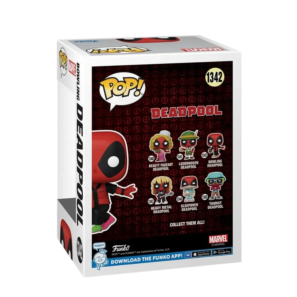 funko pop! marvel: deadpool – bowling deadpool #1342 - slika 2