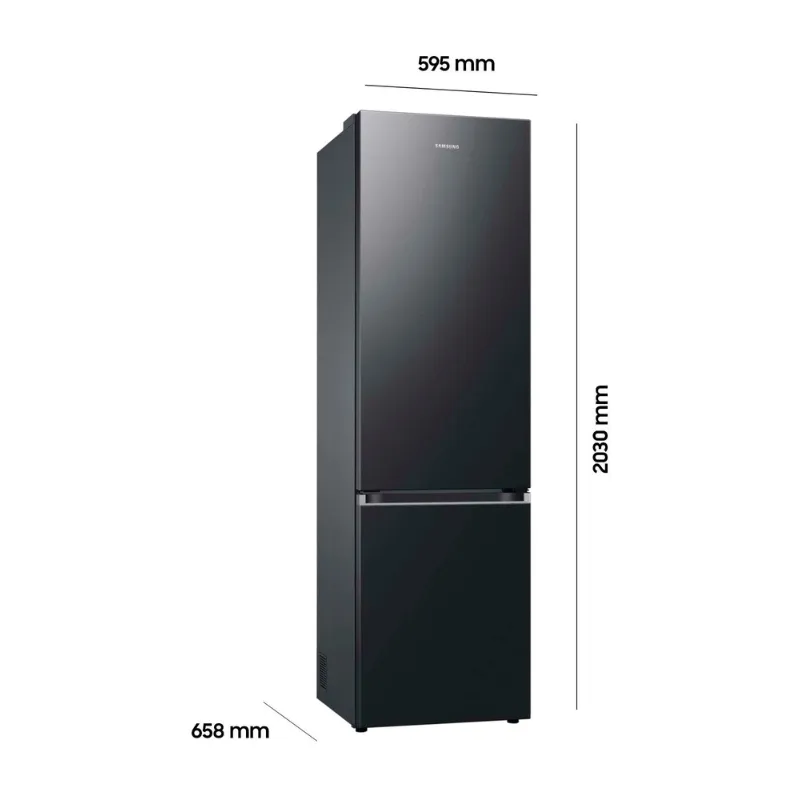 samsung kombinacija hladnjak/zamrzivač rl38t607bb1 - slika 2