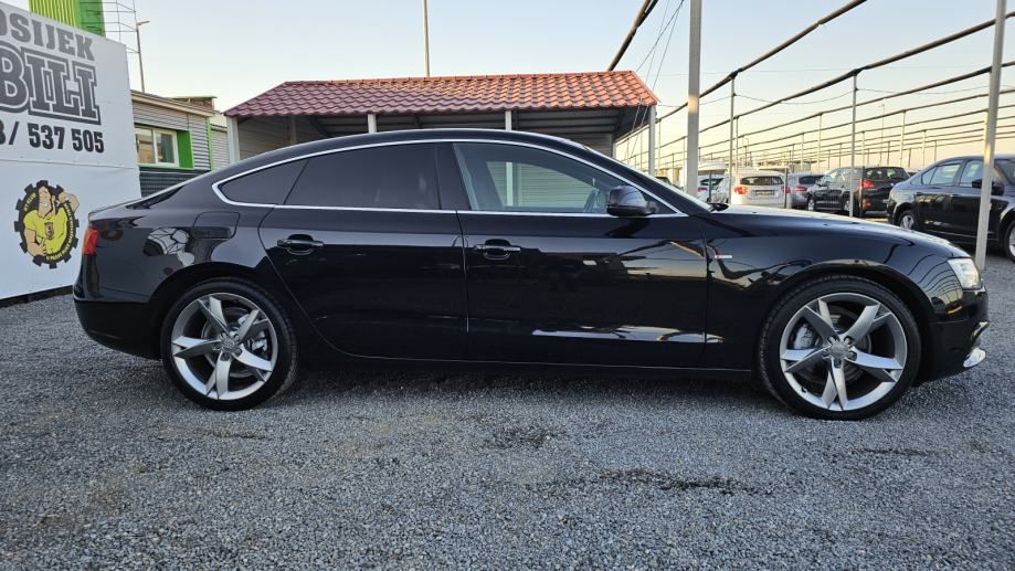 audi a5 sportback 2,0 tdi quattro,automatic,koža,navi,xenon,reg - slika 6