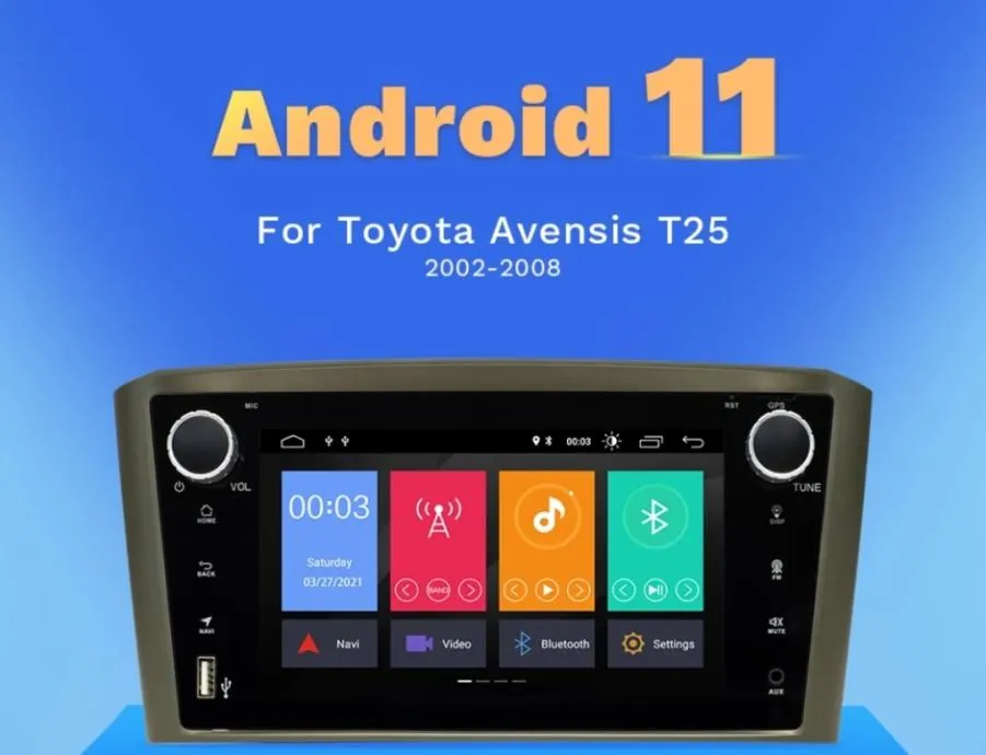 toyota avensis 2002 - 2009 original multimedija android navigacija gps - slika 1