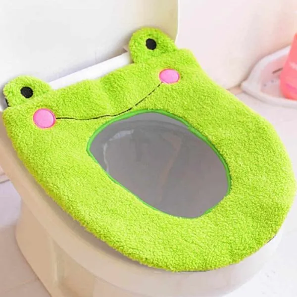 dječja topla podloga za wc dasku sa motivima životinja - slika 2