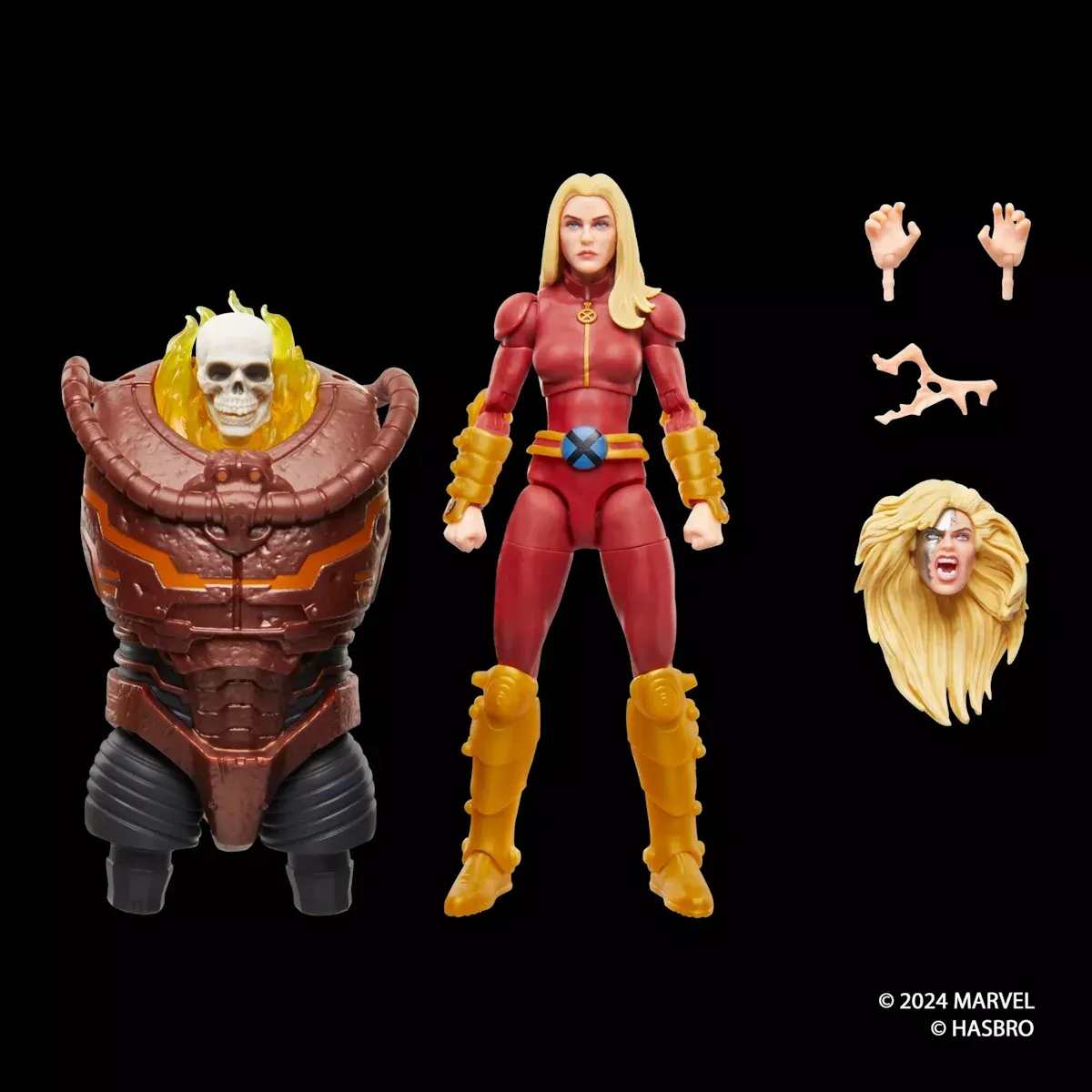 marvel legends series: x-men – marvel’s husk figura, 15cm - slika 8