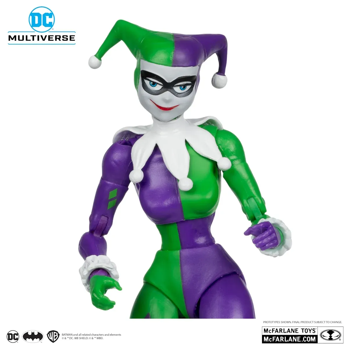 mcfarlane gold label – harley quinn (jokerized) figura, 18cm - slika 3
