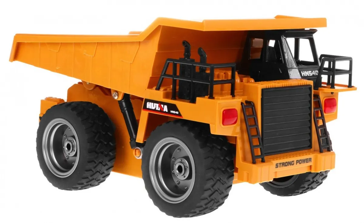 toy car r/c 2.4 g metal dump truck cab 1:18 - slika 3