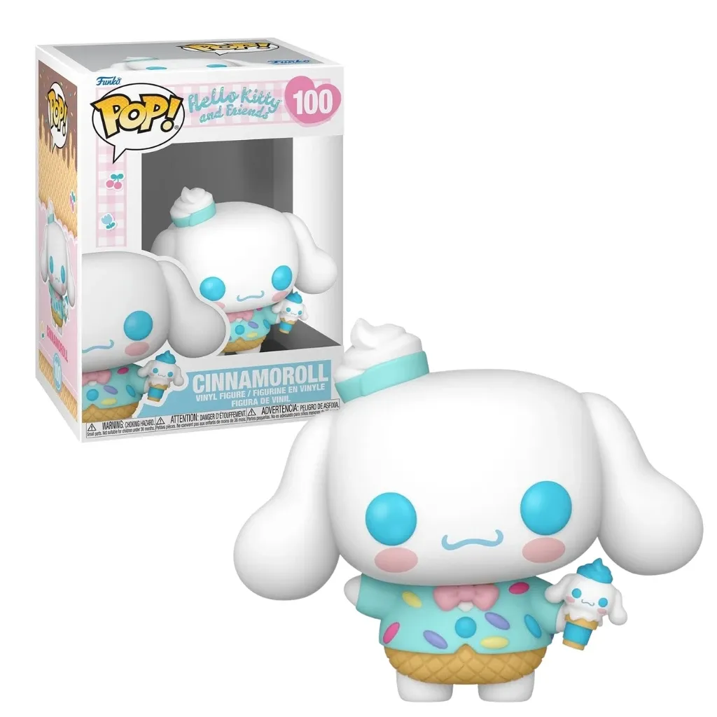 funko pop! sanrio: hello kitty and friends – cinnamoroll ice cream 100 - slika 3