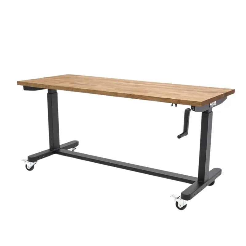Podesivi radni stol sa drvenom pločom 152 cm - Prelog