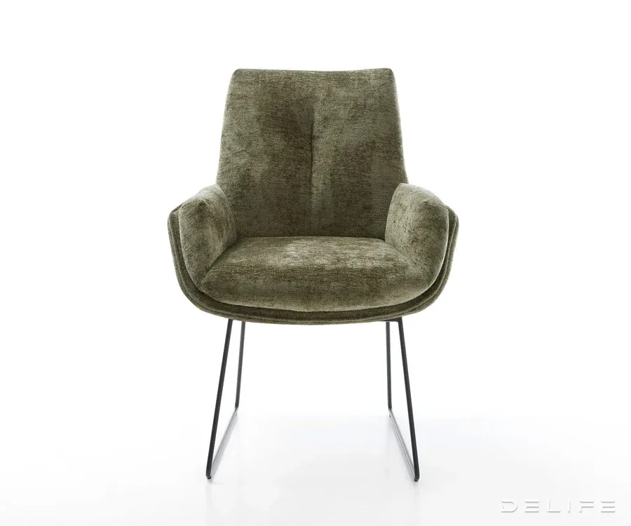 blagovaonska stolica clea, materijal: chenille - slika 2