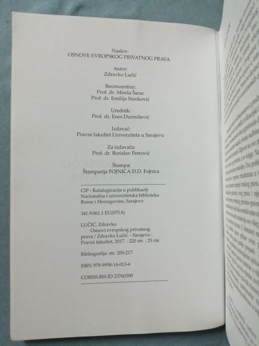 zdravko lučić – osnove evropskog privatnog prava (b60) - slika 3