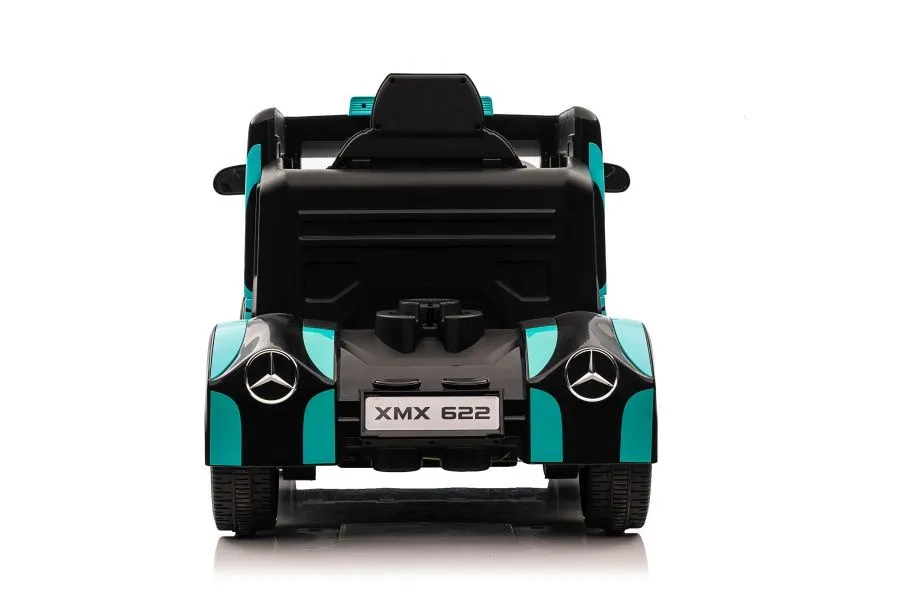 kamion na akumulator mercedes xmx622 - plavi - slika 5