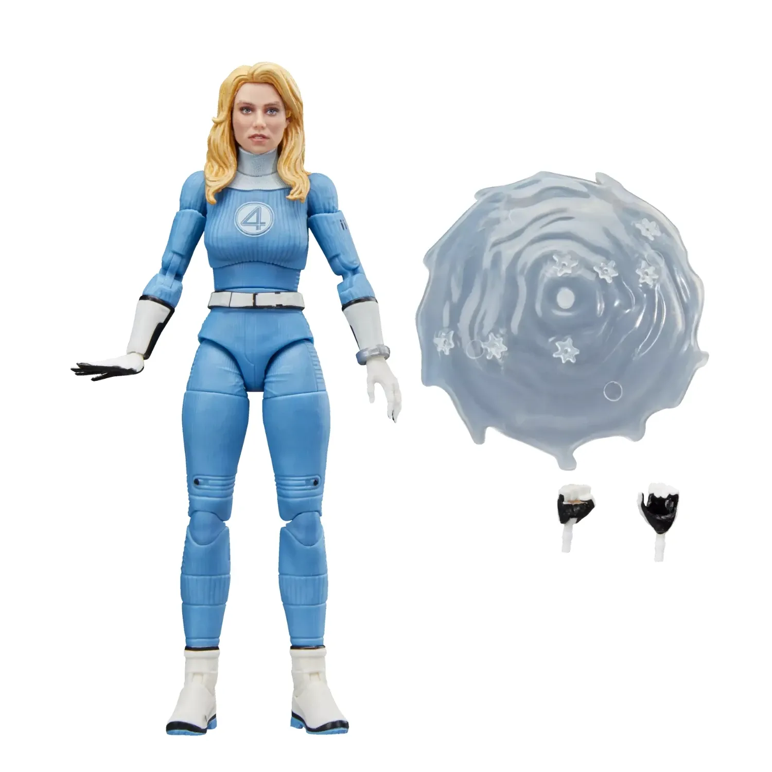 marvel legends series: the fantastic 4 – invisible woman figura, 15cm - slika 7