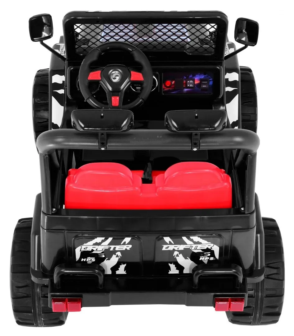 auto na akumulator raptor drifter - crni - slika 5