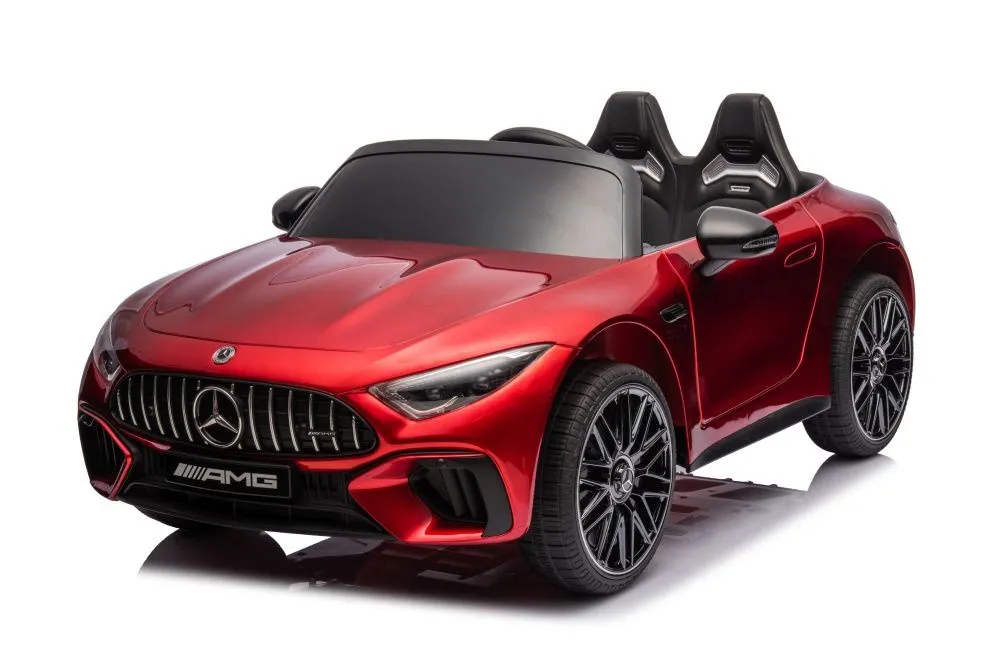 licencirani auto na akumulator mercedes amg sl63 - crveni/lakirani - slika 9