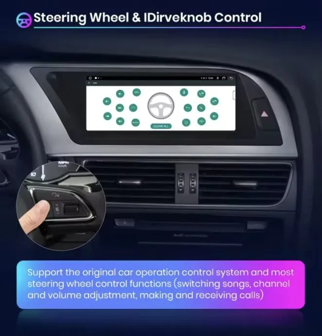 audi a5 q5 2017-2017 original multimedia android navigacija ekran 2din - slika 12