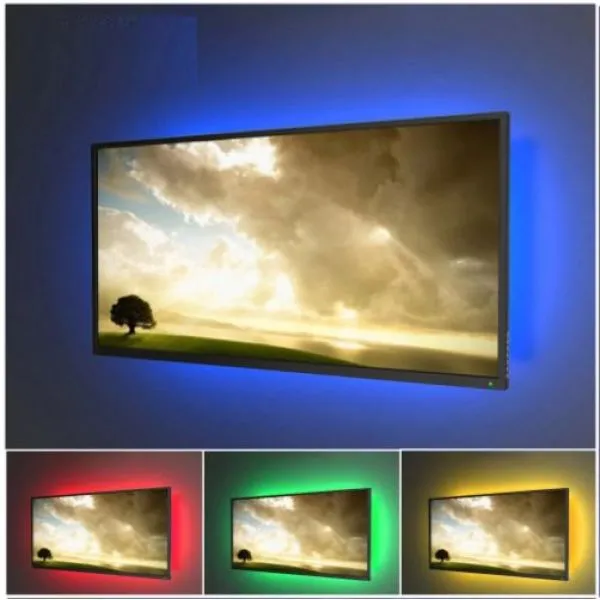 usb led traka 200 cm s daljinskim rgb relax tv - slika 18