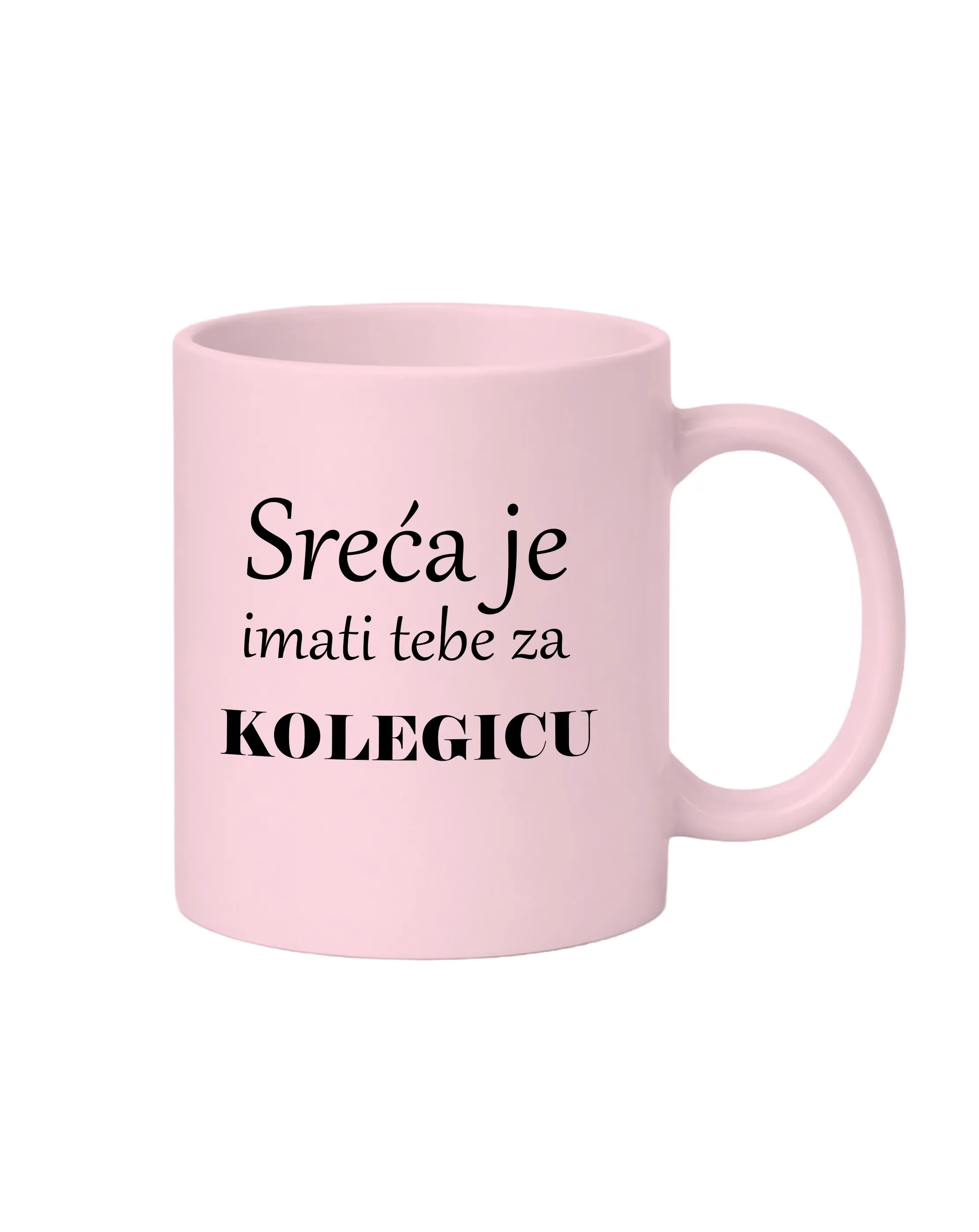 Šalica – Sreća je imati tebe za kolegicu! - Prozor, Otočac