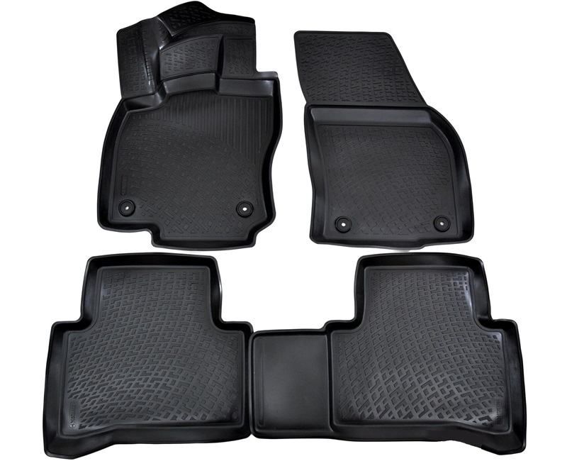 premium 3d gumeni auto tepisi za vw touran - top izgled - slika 3