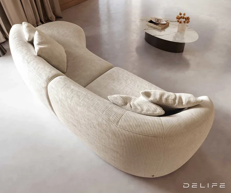 sofa mairi 322x155cm, materijal: rebrasta tkanina - slika 5