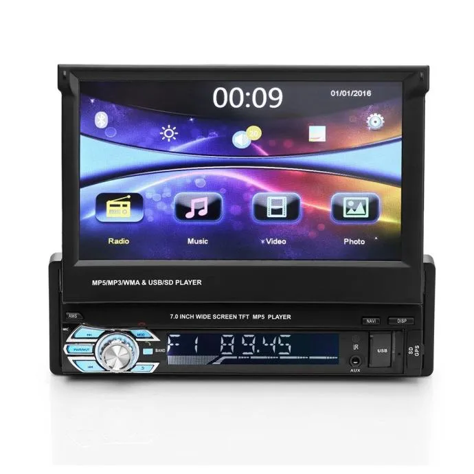 1din radio gps usb bluetooth kamera - slika 4