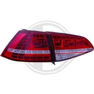 led lampe za vw golf 6-7 gti-look, r- look i urban style-look!!! - slika 13