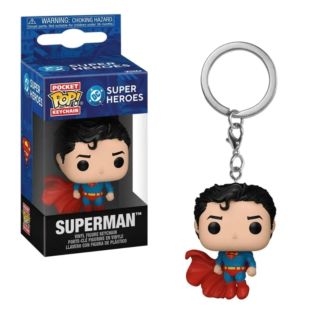 privjesak funko pocket pop!: dc super heroes – superman - slika 3