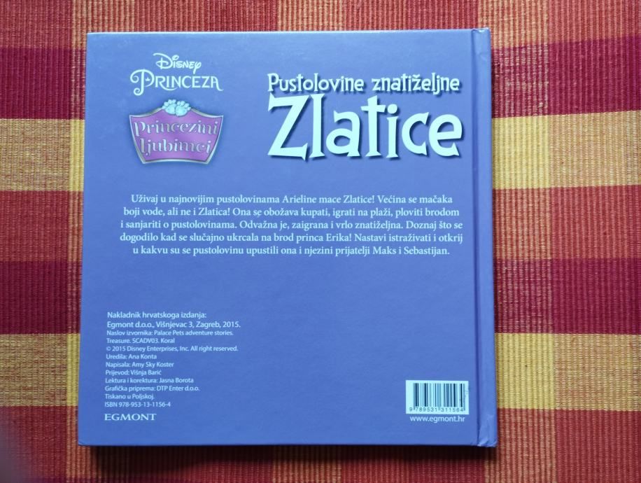 disney princeza, princezini ljubimci, pustolovine znatiželjne zlatice - slika 2
