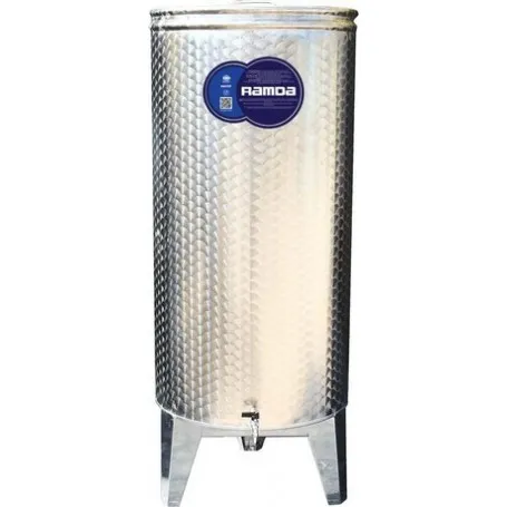 Posuda INOX EZVK-400L za vino, 2 slavine 3/4",1x 3/8" - Čakovec