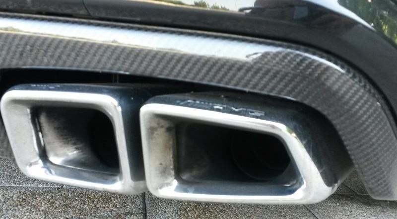 nastavci auspuha mercedes benz e63 amg dizajn za w212-w164-w221-w166 - slika 6