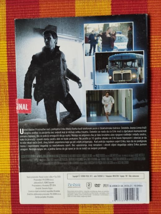 hipnotizer / the hypnotist dvd - slika 3