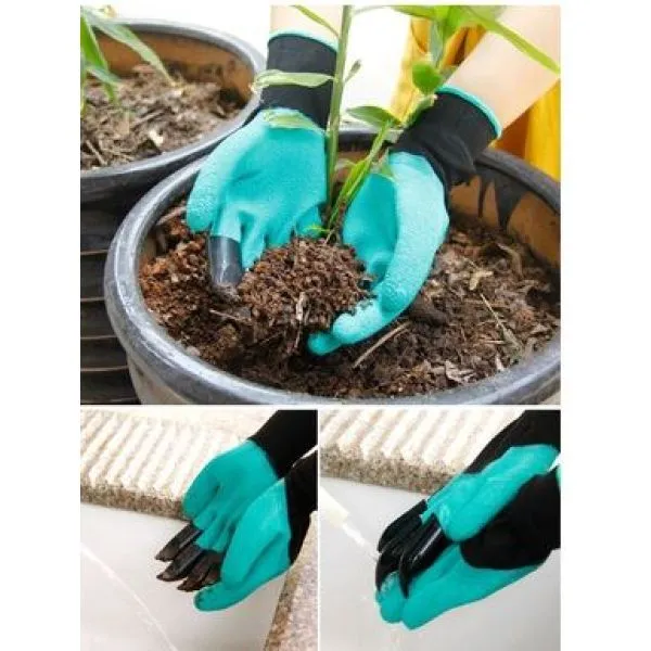 vrtlarske rukavice s 4 kandže za kopanje garden & greenhouse - slika 4
