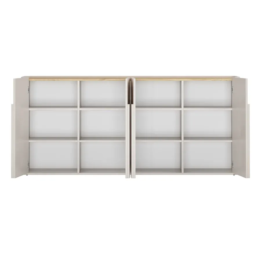 komoda amilio 200cm, materijal: mdf - slika 4