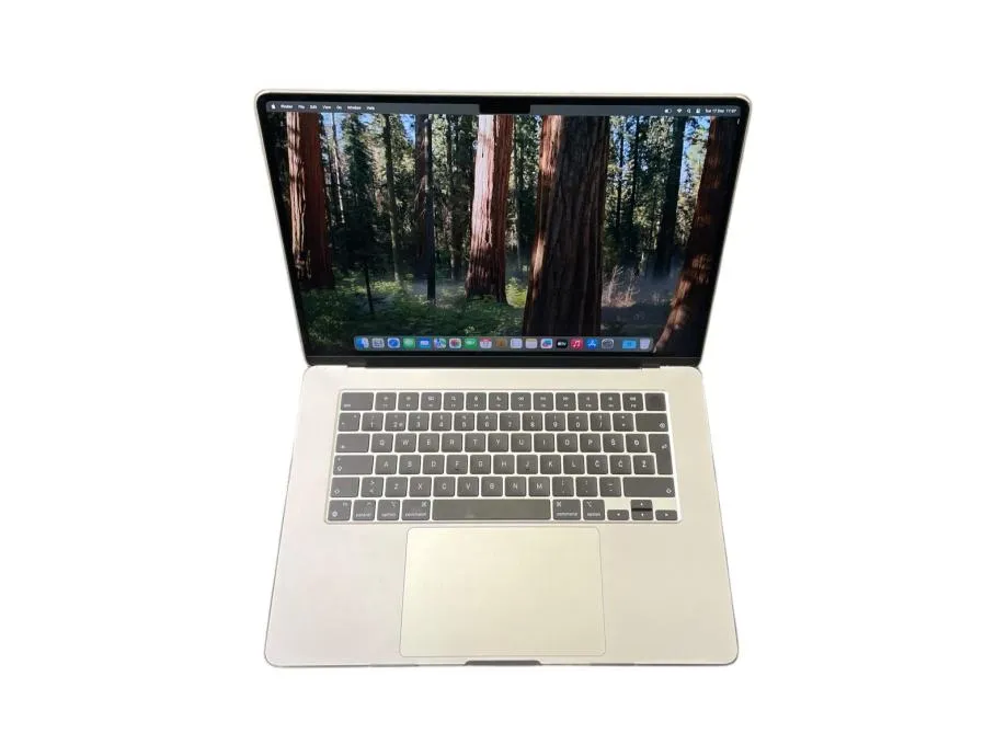 macbook air 15,3 2024 m3 8c/10gpu 16gb/512gb(a3114) 100% / r1, rate! - slika 3