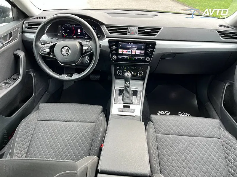 skoda superb 2.0 tdi dsg -1 vlasnik-led-alu-navi-kam-odlicn - slika 9