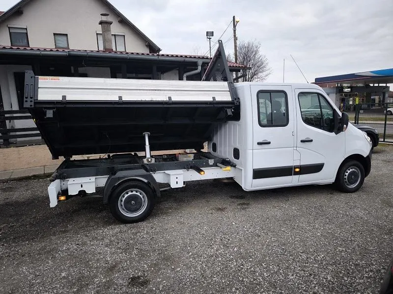 renault master 2.3 dci*130ks*trostrani kiper*dupla kabina*klima* - slika 4