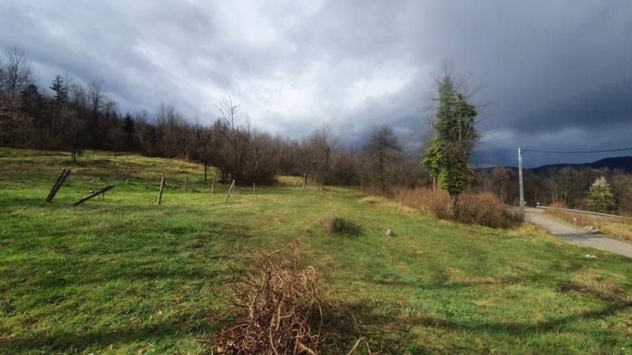 gorski kotar, jablan poljoprivredno zemljište sa šumom - slika 2