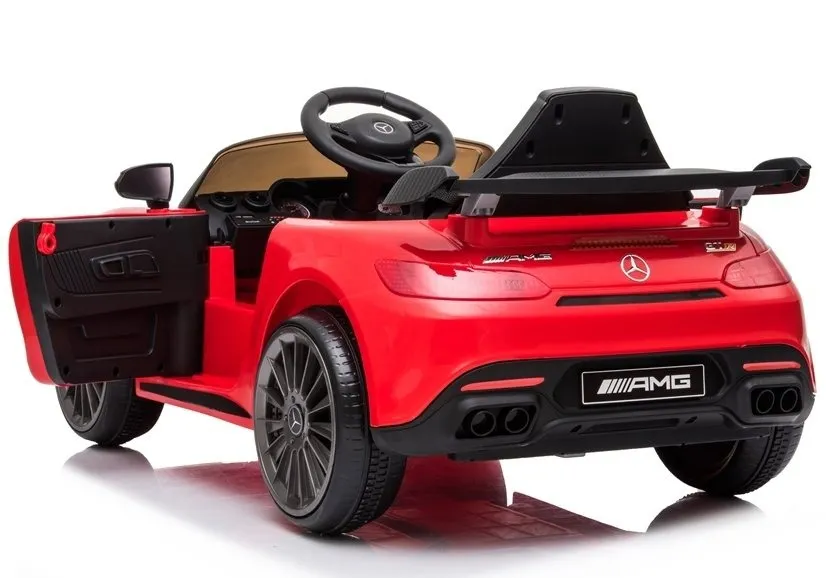 licencirani auto na akumulator mercedes amg gt r - crveni - slika 2
