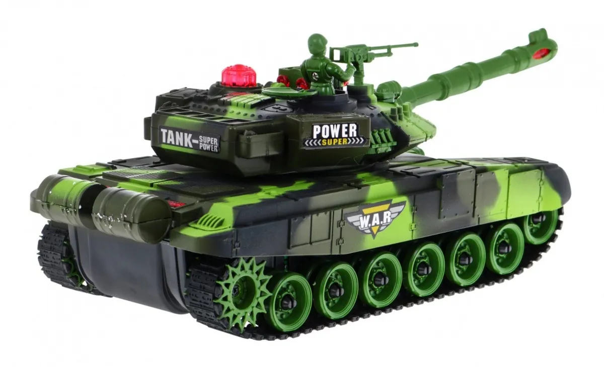r/c tank camouflage green 2.4 ghz - slika 4