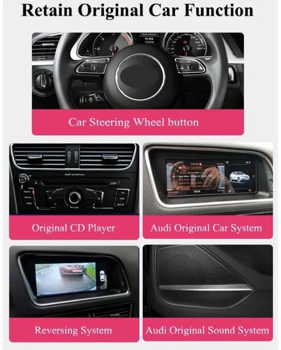 audi c6 a6 originalna multimedija android navigacija parking kamera - slika 5