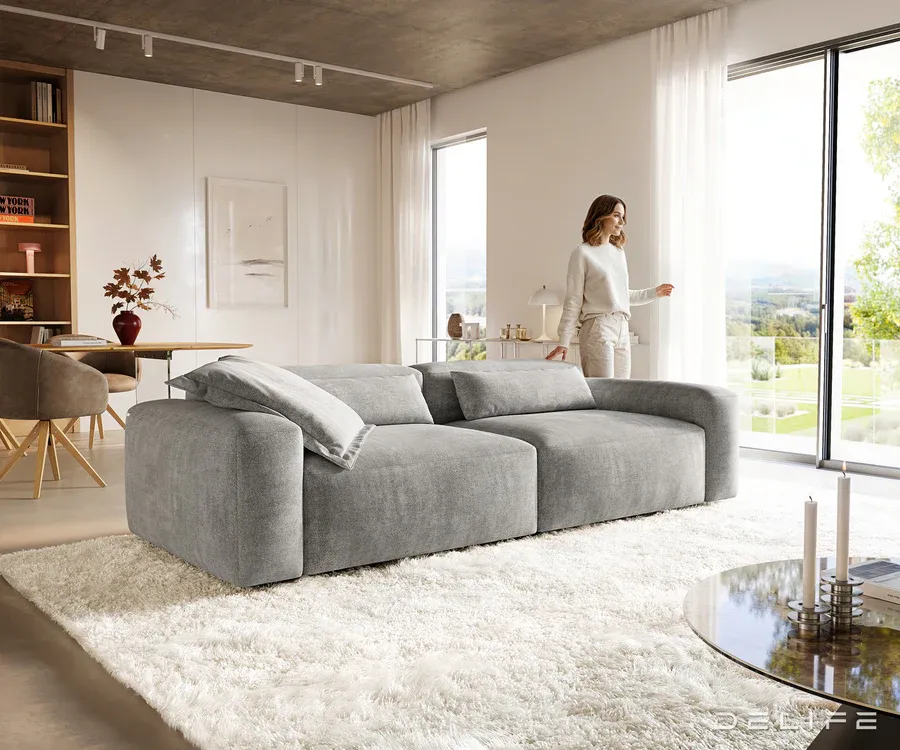 modularna sofa freestyle 280x110cm, materijal: strukturirana tkanina - slika 2