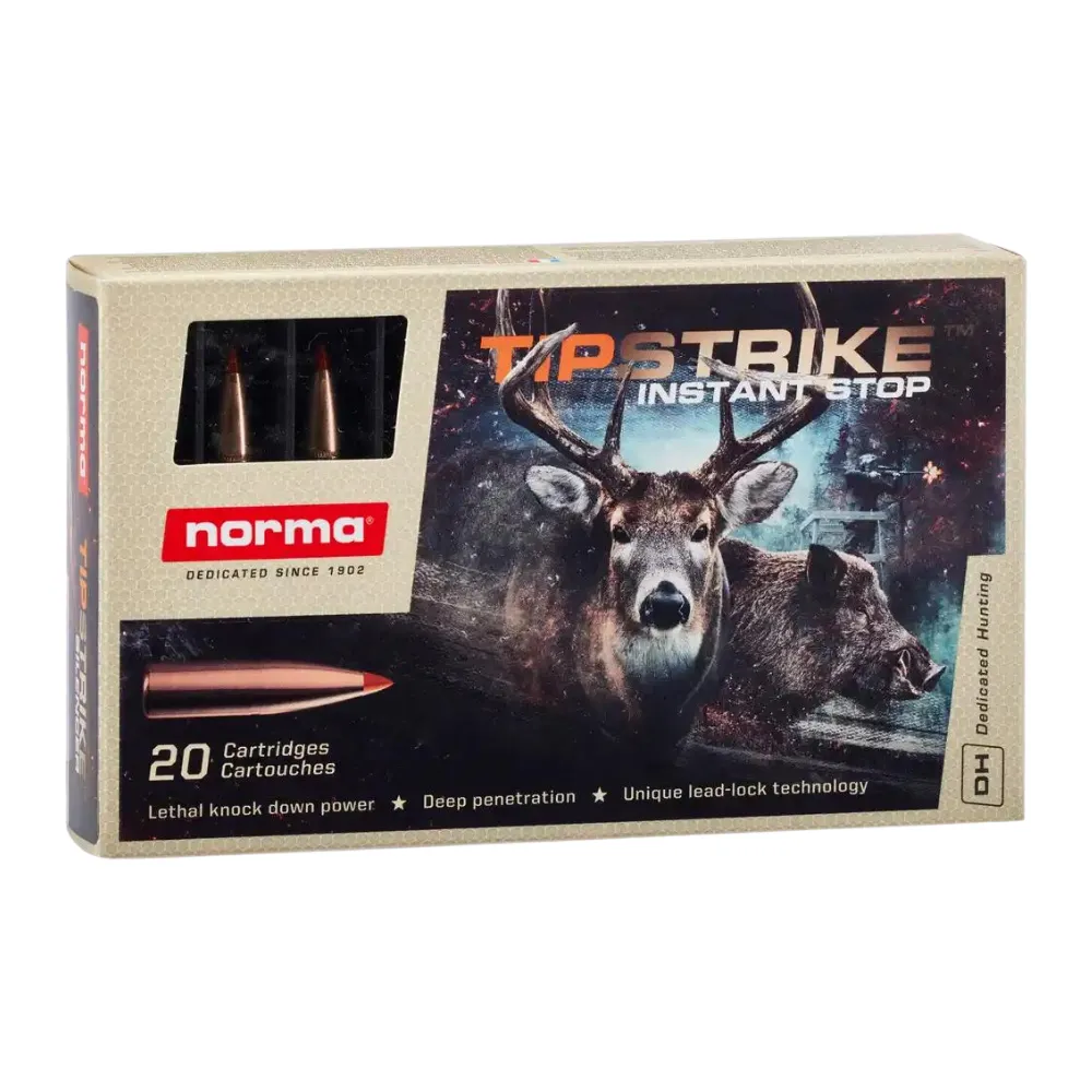 Karabinsko streljivo NORMA TIPSTRIKE .30-06 11,0g - Poreč