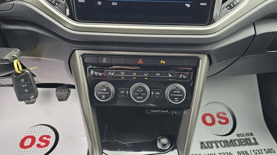 vw t-roc 1,0 tsi,fuul led,climatronic,pdc,gr.sjedala,alu 17,tempomat - slika 18