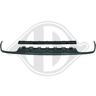 zadnji difuzor za mb e klasa w212 09- 13 - amg e63 look-dupli izlazi - slika 2