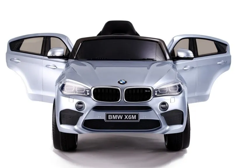 licencirani auto na akumulator bmw x6 - sivi/lakirani - slika 6